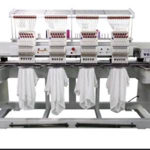 4 Heads 9 Needles Embroidery Machine